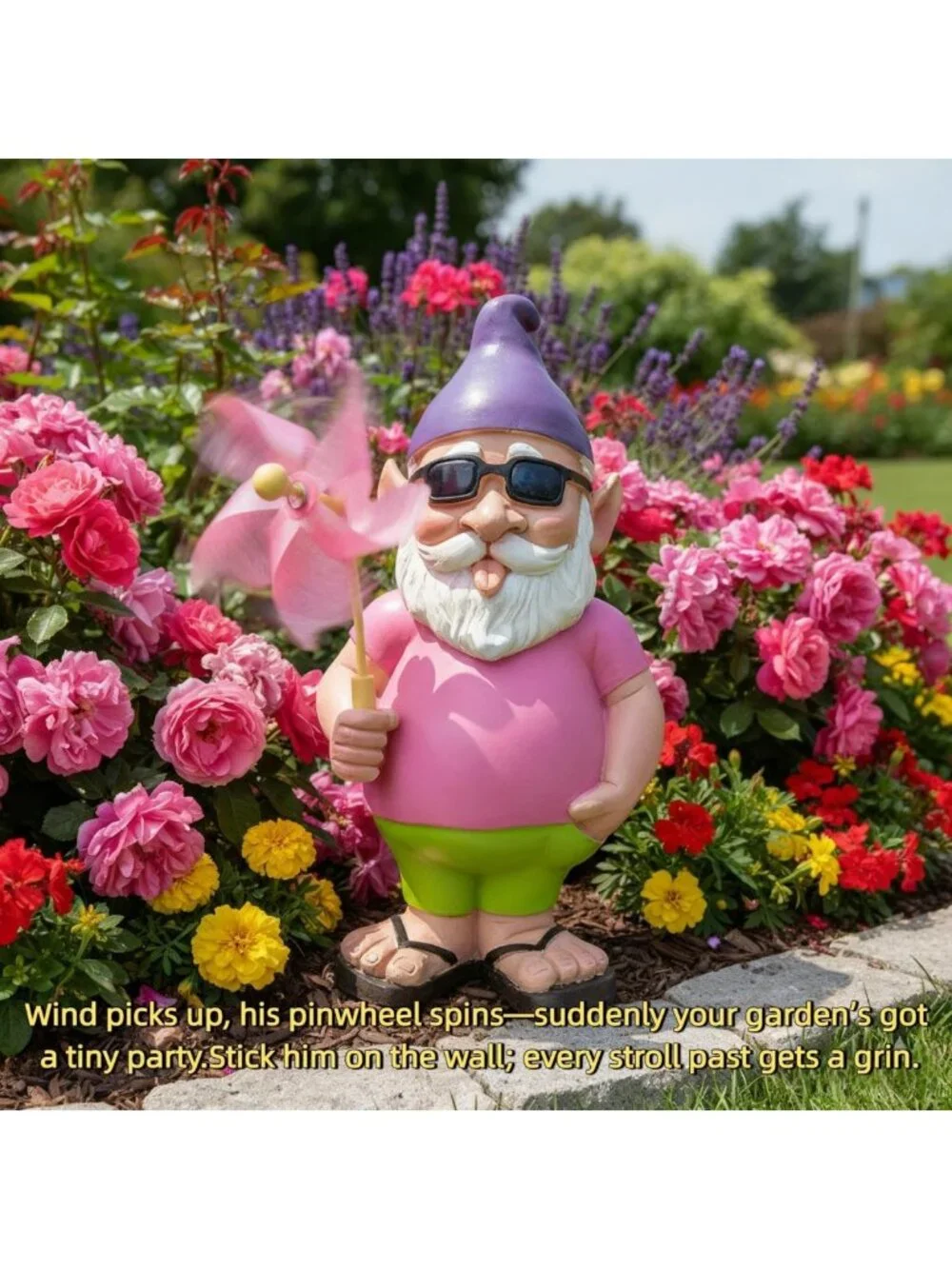 Funny Garden Gnomes for Yard Decor | Naughty Outdoor Gnome Decorations